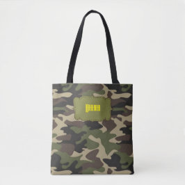 Bolsa de Camo Retroativo - Nome Personalizado e Mo