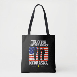 Bolsa de Canvas da Bag Tote do Nebraska