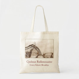 Bolsa de Canvas de Orçamento Rollercoaster do Cicl