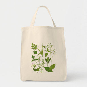Bolsa de canvas de plantas