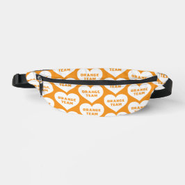 Bolsa de Cintura da Equipe Laranja da Guerra de Co