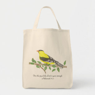 Bolsa de compra orgânica Goldfinch