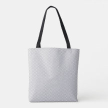 Bolsa de Compras Tote com Padrão de Pontos Minimal