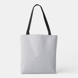 Bolsa de Compras Tote com Padrão de Pontos Minimal