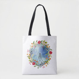 Bolsa de Compre de Aquarelas nas Mãos