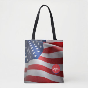 BOLSA de Compro de Monograma Personalizado do USA