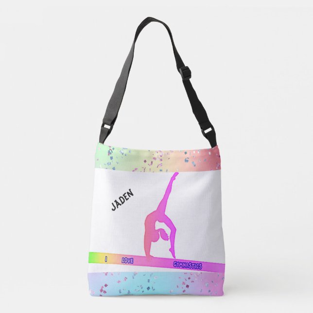 Bolsa DE CROSSBODY GYNASTICS PERSONALIZADO! (Verso)