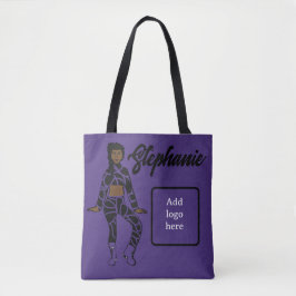 Bolsa de Dançarino Personalizado ( Preto Roxo)