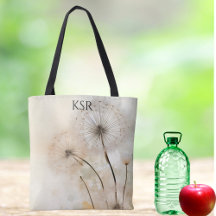 Bolsa de Dandelion Wish Monograma