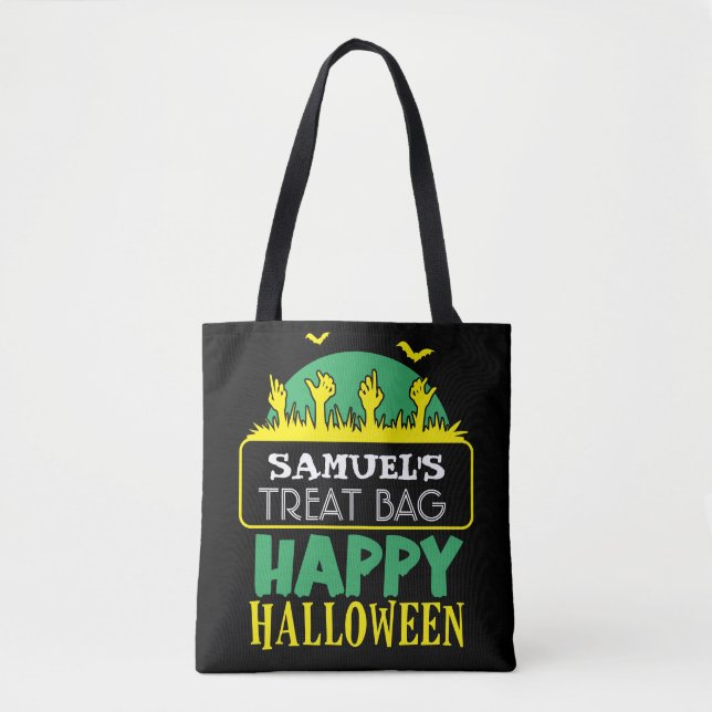 Bolsa de ferramentas personalizada do Halloween (Frente)