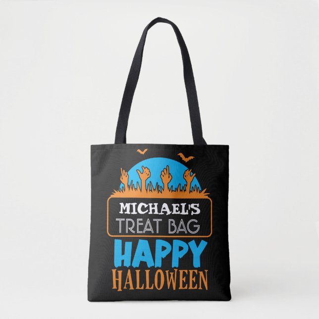 Bolsa de ferramentas personalizada do Halloween (Frente)