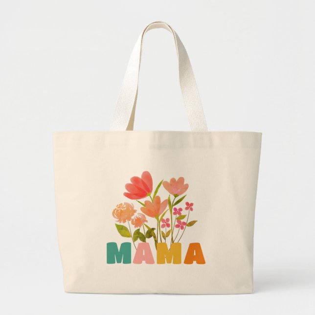 Bolsa de Flor da Mamãe (Frente)