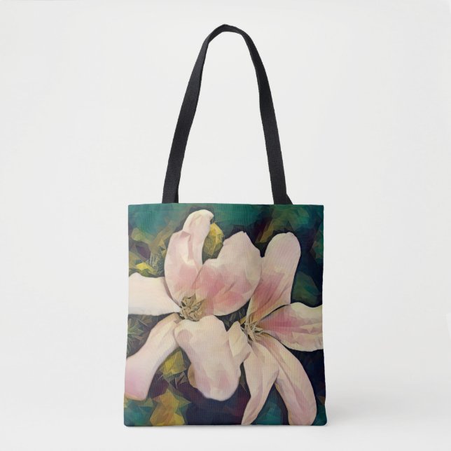 Bolsa de Flor de Estilo Tropical Rosa-Fé (Frente)
