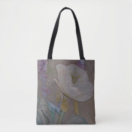 Bolsa de Flor Desenhada à Mão - Arte Flor