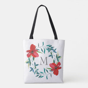 bolsa de flor pintada personalizada personalizada 