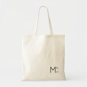 Bolsa de Iniciais Monogramas Simples + Minimalista