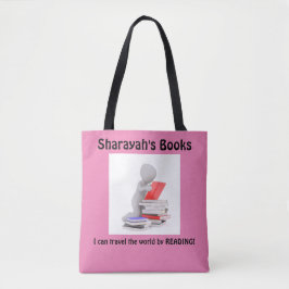 Bolsa de Livro com Nome Personalizado