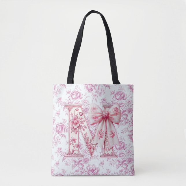 Bolsa de mãe de Rosa claro Chinoiserie (Frente)