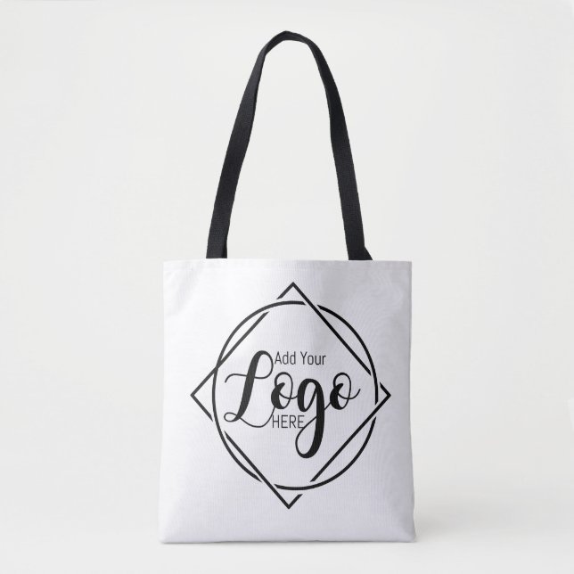 Bolsa de mão básica personalizada para negócios |  (Frente)