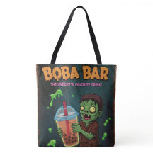 Bolsa de mão Boba Bar – A Bebida Favorita dos Mort