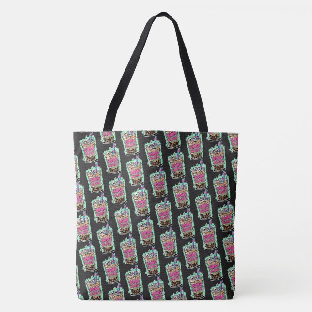 Bolsa de mão Boba Blast – Beba ou Morra! (Frente)
