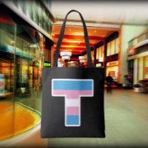 Bolsa de mão Capital do Orgulho Trans T