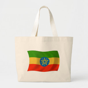 Bolsa de mão com a bandeira da Etiópia