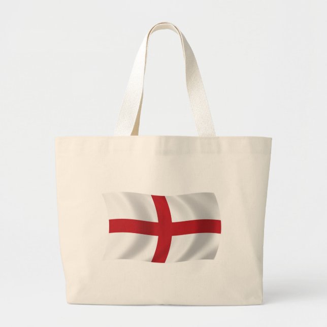 Bolsa de mão com a bandeira da Inglaterra (Frente)
