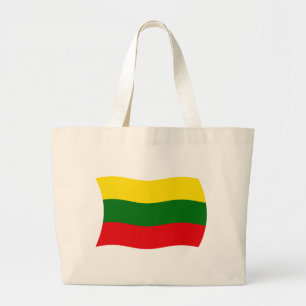 Bolsa de mão com a bandeira da Lituânia