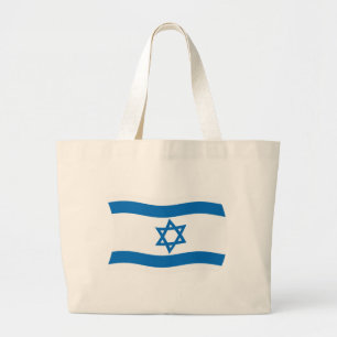 Bolsa de mão com a bandeira de Israel
