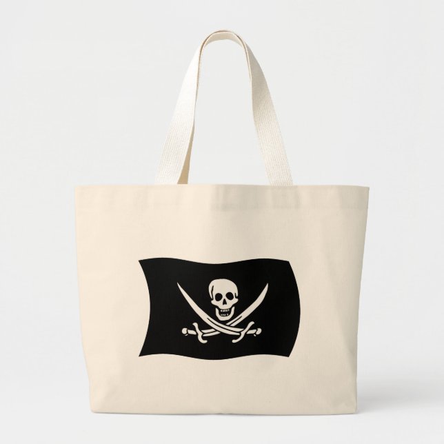 Bolsa de mão com a bandeira de John Rackham (Frente)