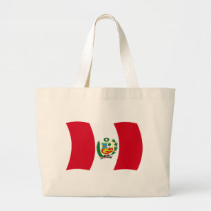 Bolsa de mão com a bandeira do Peru