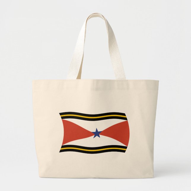 Bolsa de mão com a bandeira do povo Akha (Frente)