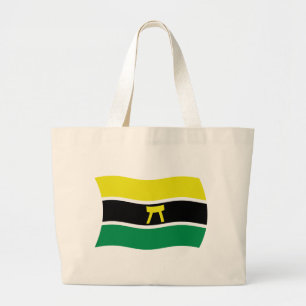 Bolsa de mão com a bandeira do povo Ashanti