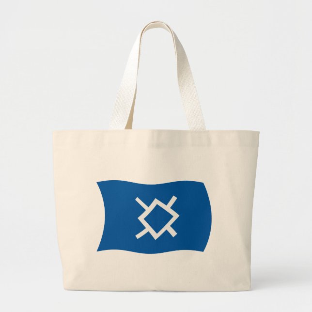 Bolsa de mão com a bandeira dos Cheyenne do Norte (Frente)