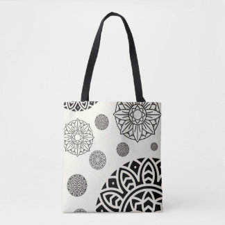 Bolsa de mão com desenho de arte Mandal