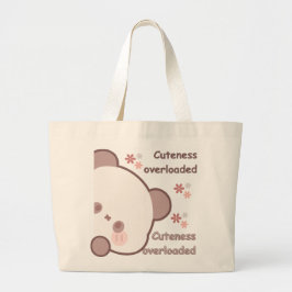 Bolsa de mão com ilustração adorável em estilo Kaw