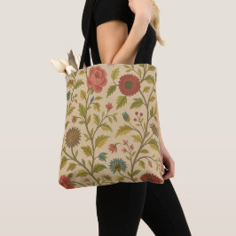 Bolsa de mão com padrão vintage artístico clássico