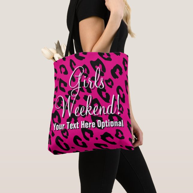 Bolsa de mão com rosetas de manchas de leopardo ro (Close Up)