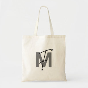Bolsa de mão com tipografia elegante