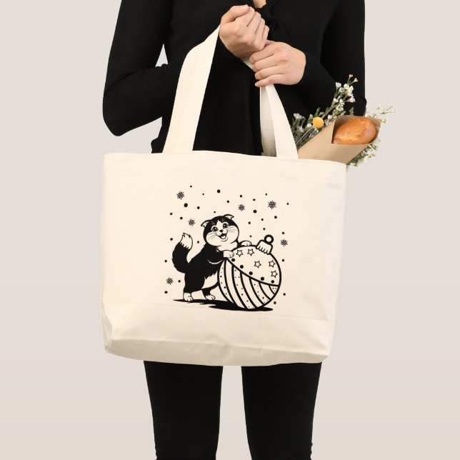 Bolsa de mão com um gato (Frente (produto))