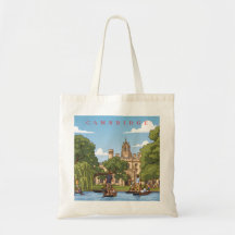Bolsa de mão com vista do rio Cam em Cambridge