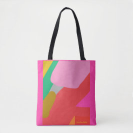 Bolsa de mão cor-de-rosa Garden Riff