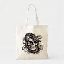 Bolsa de mão CRÂNIO E UM DRAGÃO