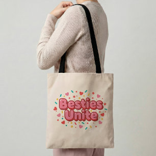 Bolsa de mão da Amizade Besties Unem Presente da M