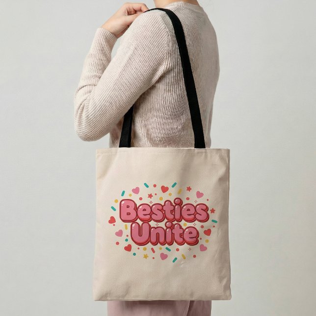 Bolsa de mão da Amizade Besties Unem Presente da M (Criador carregado)