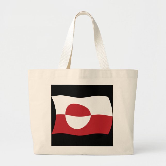 Bolsa de Mão da Bandeira da Groenlândia (Frente)
