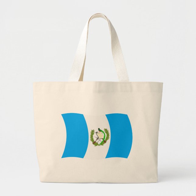 Bolsa de mão da bandeira da Guatemala (Frente)
