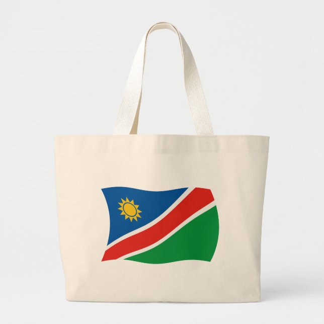 Bolsa de mão da bandeira da Namíbia (Frente)