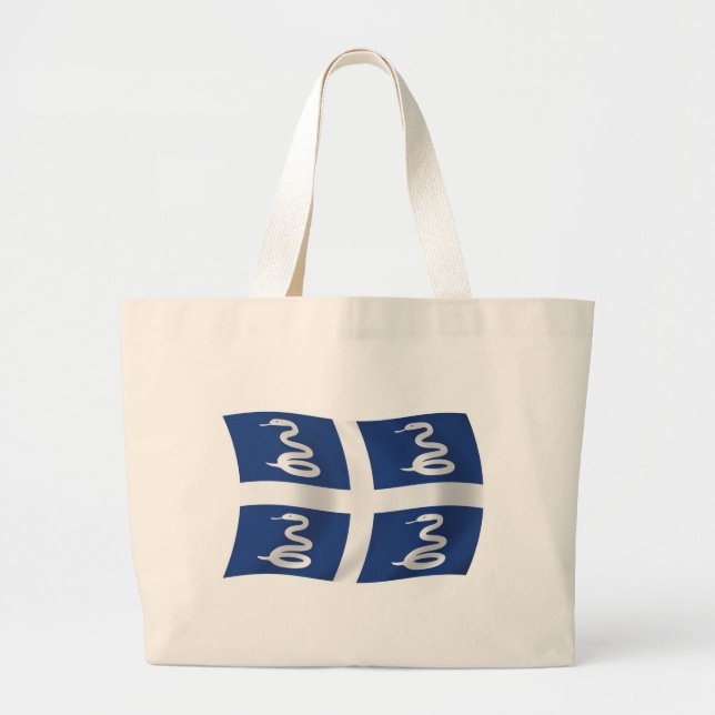 Bolsa de Mão da Bandeira de Martinica (Frente)